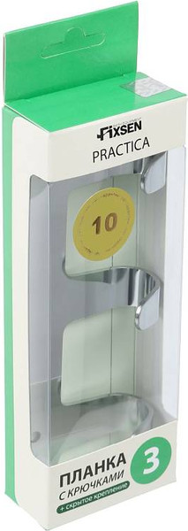 Изображение товара Крючок для ванной Fixsen FX-805-3 (хром)