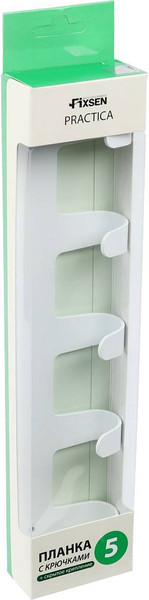 Изображение товара Крючок для ванной Fixsen FX-805W-5 (белый)