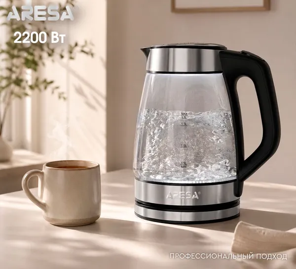 Изображение товара Электрочайник Aresa AR-3496