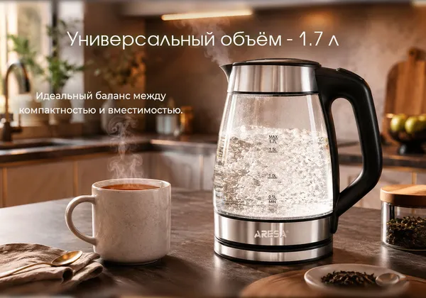 Изображение товара Электрочайник Aresa AR-3496