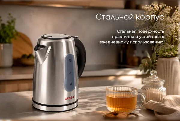 Изображение товара Электрочайник Aresa AR-3497