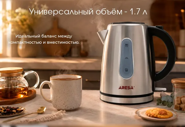 Изображение товара Электрочайник Aresa AR-3497