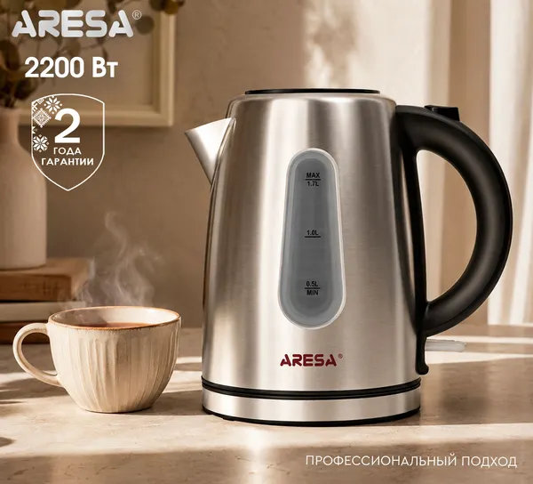 Изображение товара Электрочайник Aresa AR-3497