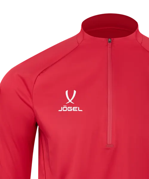 Изображение товара Лонгслив спортивный Jogel Premier PerFormPROOF 1/4 Zip Wind Top (красный R2, XL)
