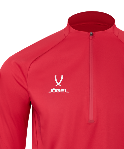 Изображение товара Лонгслив спортивный Jogel Premier PerFormPROOF 1/4 Zip Wind Top (красный R2, XXXL)