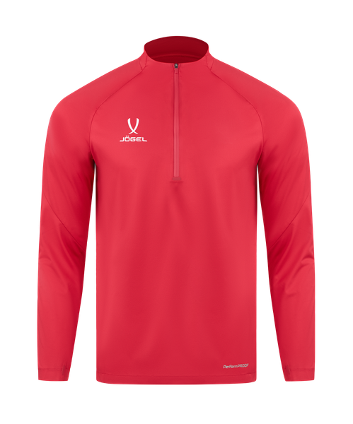 Изображение товара Лонгслив спортивный Jogel Premier PerFormPROOF 1/4 Zip Wind Top (красный R2, XXXL)