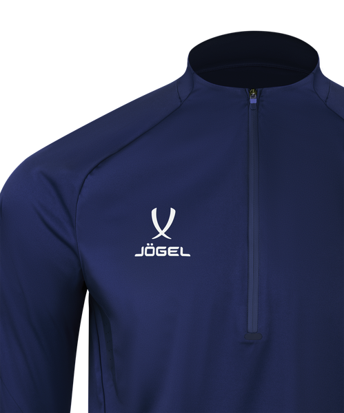 Изображение товара Лонгслив спортивный Jogel Premier PerFormPROOF 1/4 Zip Wind Top (темно-синий Z5, XXL)