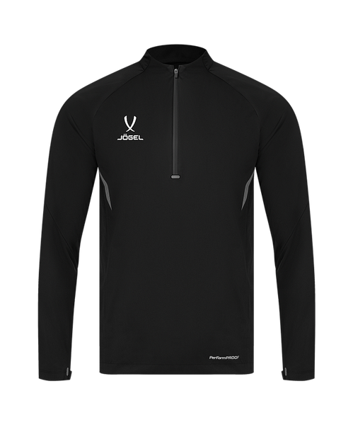 Изображение товара Лонгслив спортивный Jogel Premier PerFormPROOF 1/4 Zip Wind Top (черный 99, XL)