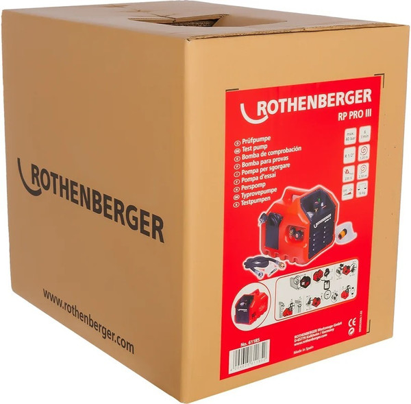 Изображение товара Опрессовщик электрический ROTHENBERGER Опрессовочный RP Pro III / 61185