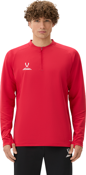 Изображение товара Олимпийка спортивная Jogel Premier PerFormDRY Training 1/4 Zip Top (красный R2, XXL)