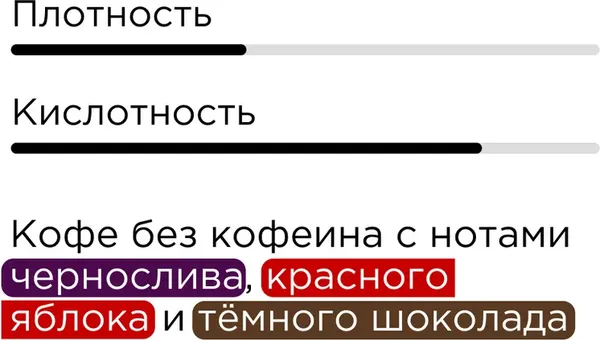 Изображение товара Кофе молотый Tasty Coffee Колумбия Декаф (250г)