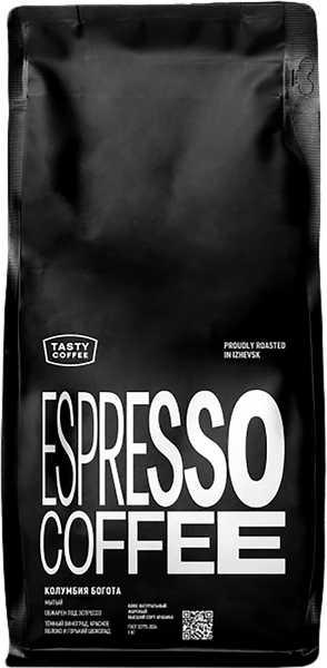 Изображение товара Кофе в зернах Tasty Coffee Колумбия Богота (1кг)