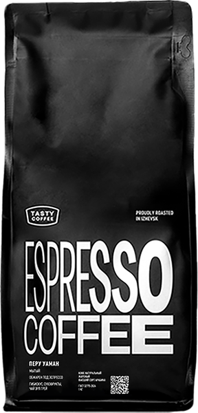 Изображение товара Кофе в зернах Tasty Coffee Перу Уаман (1кг)