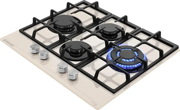 Изображение товара Газовая варочная панель MEFERI MGH604BG Glass Ultra