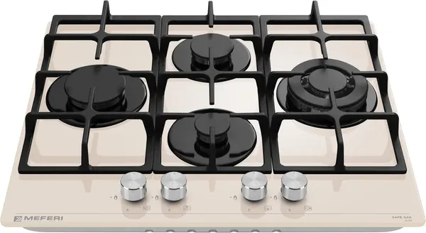 Изображение товара Газовая варочная панель MEFERI MGH604BG Glass Ultra