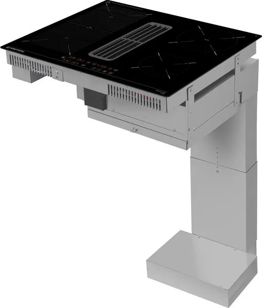 Изображение товара Индукционная варочная панель MEFERI XSMART60BK Ultra (с вытяжкой)