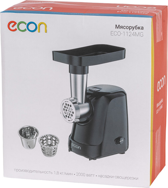 Изображение товара Мясорубка электрическая Econ ECO-1124MG