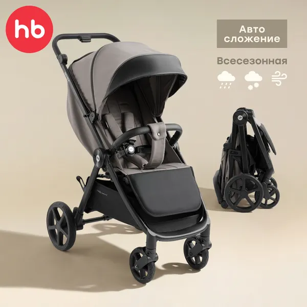 Изображение товара Детская прогулочная коляска Happy Baby Sensa (grey nova)