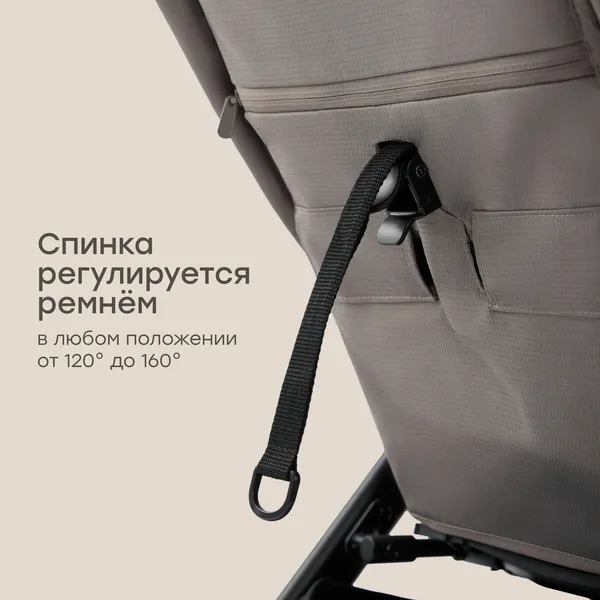 Изображение товара Детская прогулочная коляска Happy Baby Sensa (grey nova)