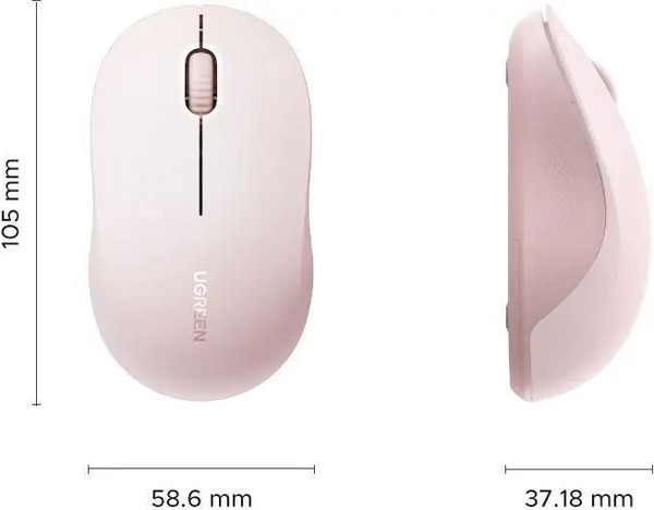 Изображение товара Мышь Ugreen M331 / 65625 (розовый)