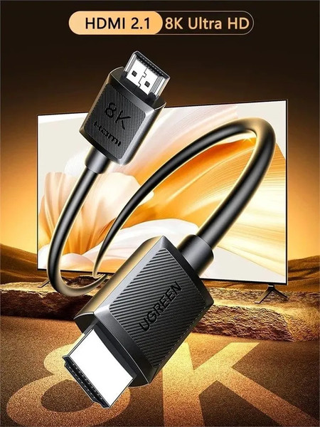 Изображение товара Кабель Ugreen HD175 / 45433 (3м, черный)