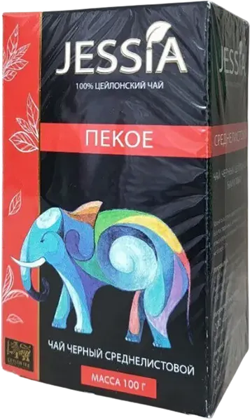 Изображение товара Чай листовой JESSIA Пекое Черный (100г)