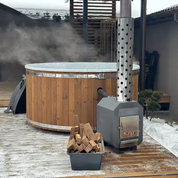 Изображение товара Купель Polarspa Light 195 Hot термососна S3 (бежевый)