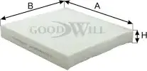 Изображение товара Салонный фильтр GOODWILL AG258CF