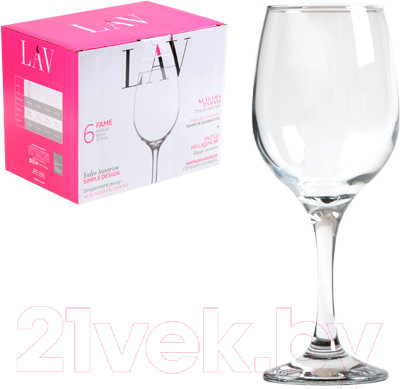 Изображение товара Набор бокалов LAV Fame LV-FAM523F