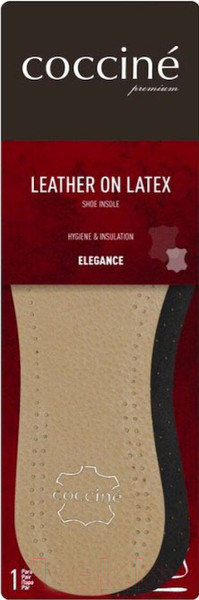 Изображение товара Стельки для обуви Coccine Кожаные на латексной пене (р.44)