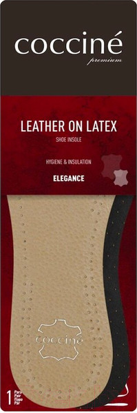 Изображение товара Стельки для обуви Coccine Кожаные на латексной пене (р. 46)