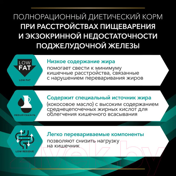 Изображение товара Сухой корм для собак Pro Plan Veterinary Diets EN (5кг)