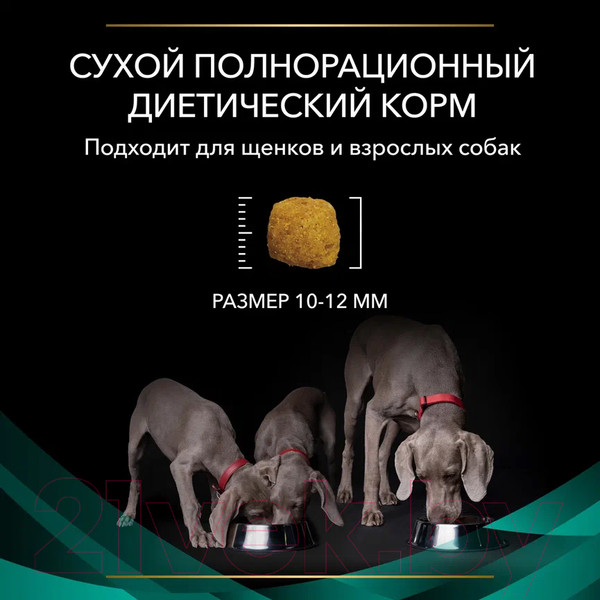 Изображение товара Сухой корм для собак Pro Plan Veterinary Diets EN (5кг)