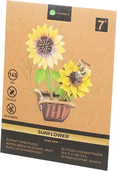 Изображение товара Конструктор Makebug Подсолнухи Paper Petals / MB-D-0073