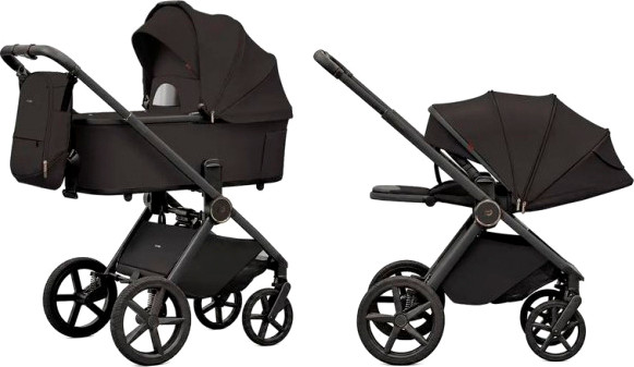 Изображение товара Детская универсальная коляска Carrello 2 В 1 Ultimo F CRL-6701 (Sable Black)