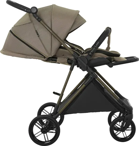 Изображение товара Детская прогулочная коляска Pituso Carbon Rx / X-666 (Tuareg Beige/Gold)