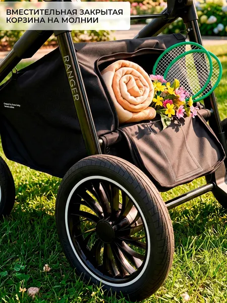 Изображение товара Детская универсальная коляска Sweet Baby Ranger 3в1 (Neo Green Glossy)
