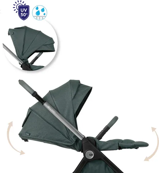 Изображение товара Детская прогулочная коляска Chicco Bellagio 2 Stroller 07087183330000 (Fir Tree)