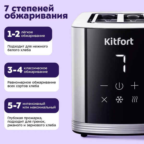 Изображение товара Тостер Kitfort КТ-9978