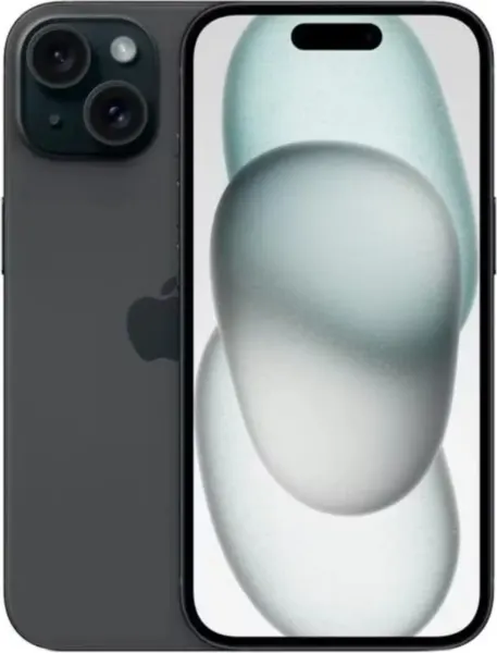 Изображение товара Смартфон восстановленный Apple iPhone 15 256GB Flip Грейд A (Black)