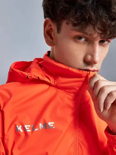 Изображение товара Ветровка Kelme Raincoat / 3801241-807 (M, оранжевый)