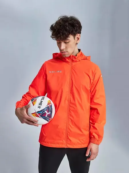 Изображение товара Ветровка Kelme Raincoat / 3801241-807 (L, оранжевый)