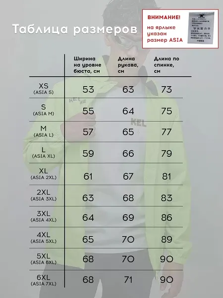 Изображение товара Ветровка Kelme Raincoat / 3801241-904 (XL, салатовый/зеленый)