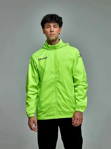 Изображение товара Ветровка Kelme Raincoat / 3801241-904 (5XL, салатовый/зеленый)