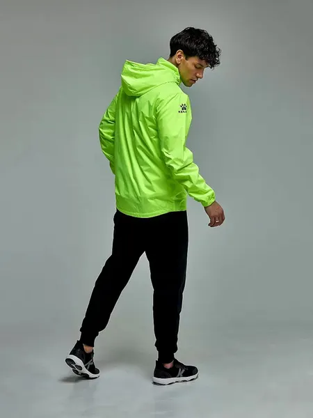 Изображение товара Ветровка Kelme Raincoat / 3801241-904 (5XL, салатовый/зеленый)