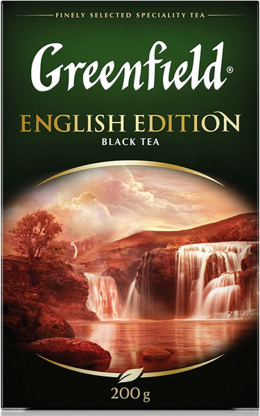 Изображение товара Чай листовой GREENFIELD English Edition черный (200г)