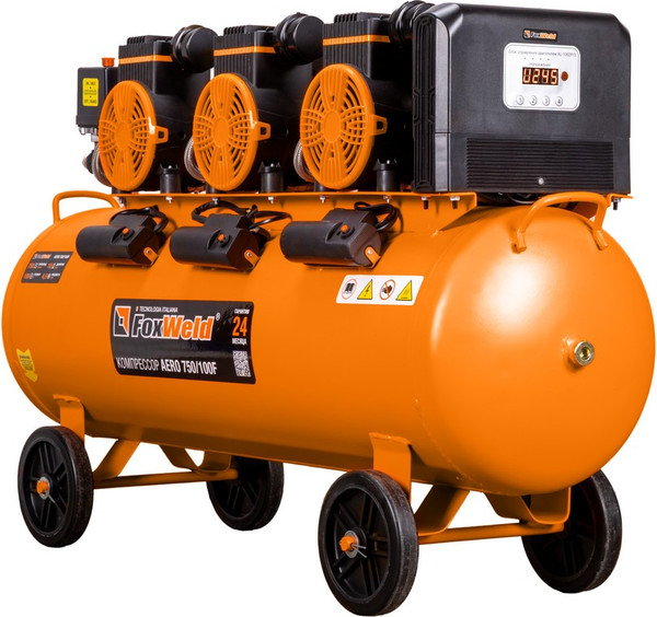 Изображение товара Воздушный компрессор FoxWeld Aero 750/100F / 9986