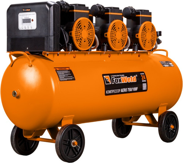 Изображение товара Воздушный компрессор FoxWeld Aero 750/100F / 9986