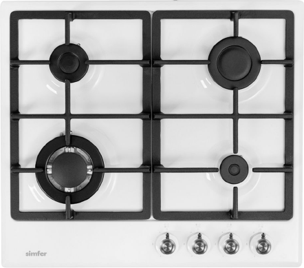 Изображение товара Газовая варочная панель Simfer H60V41W527