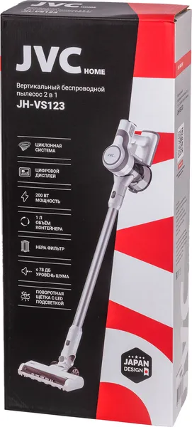 Изображение товара Вертикальный пылесос JVC JH-VS123